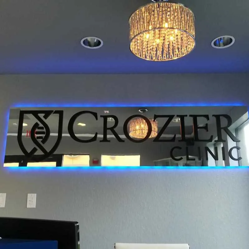 Illuminated office sign fabricated in Orlando